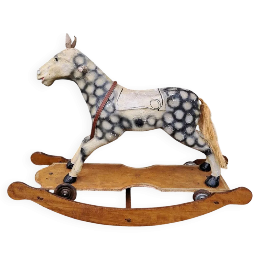 Jouet cheval en bois