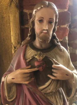 Jésus Christ en plâtre