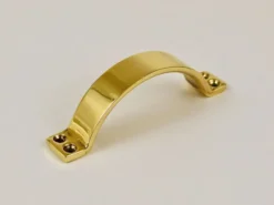 Jusqu'à 50 poignées en laiton milieu du siècle pour portes, tiroirs, commodes, Autriche, années 1950