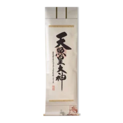 Kakejiku vintage japonais de calligraphie shintô à l’encre sur papier – Japon, vers 1960