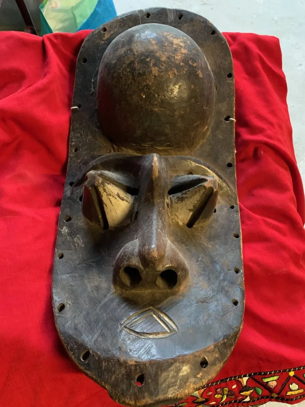 Kété Congo, Rare masque « Mkaj Ankalab