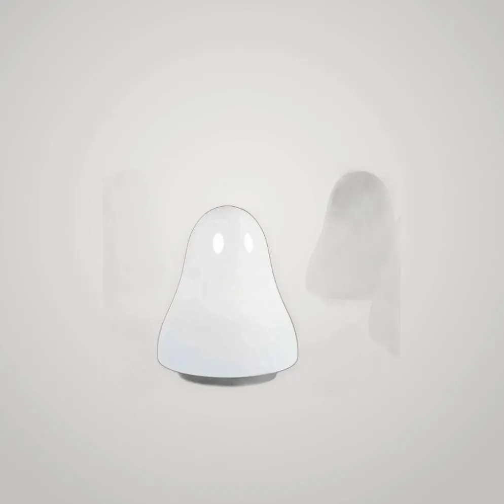 Lampe de table ghost verre de murano par carlo nason 1990 fantô