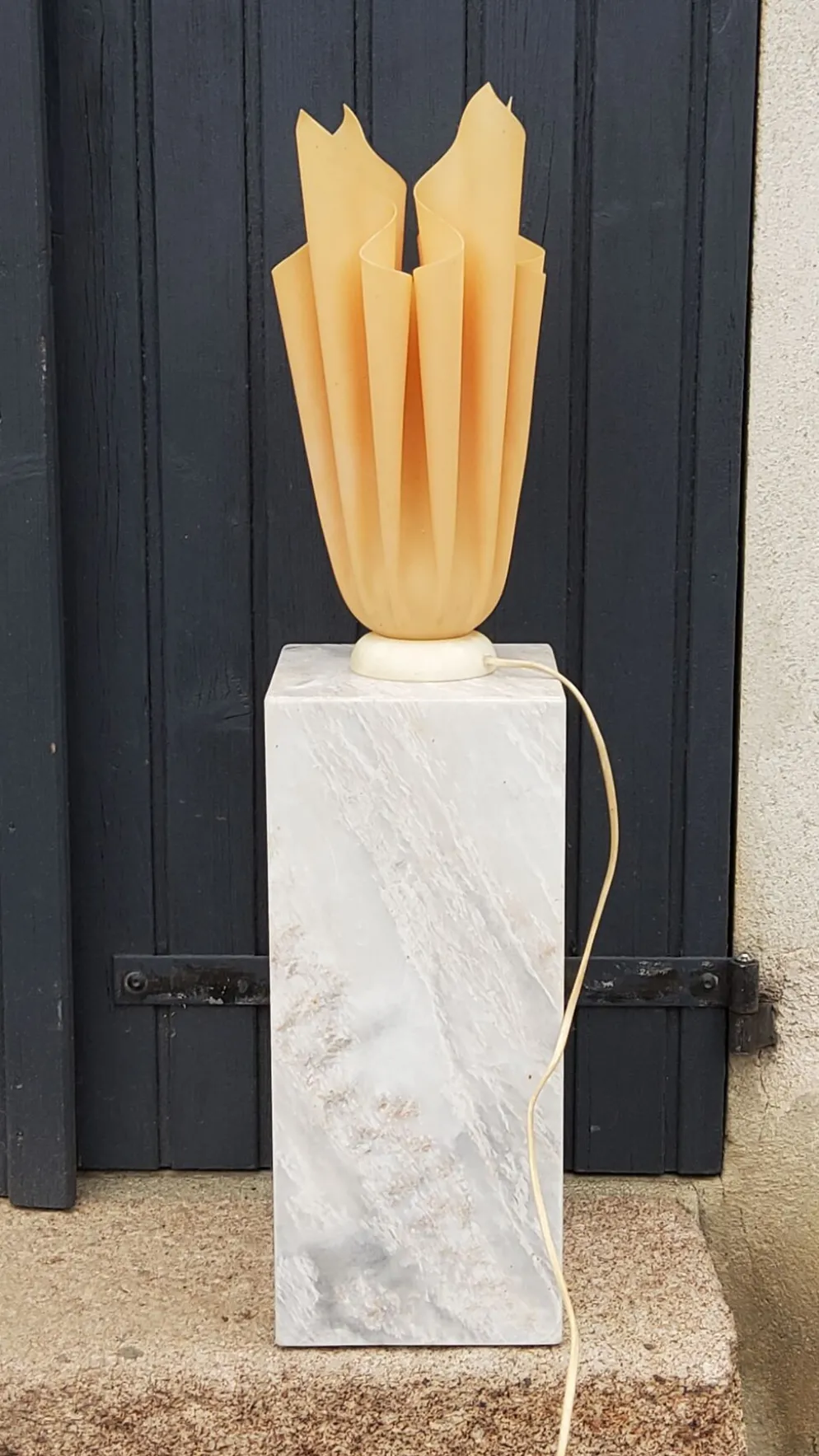Lampe Georgia Jacob Ophélie et sa colonne en marbre