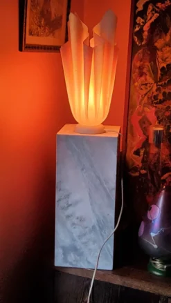 Lampe Georgia Jacob Ophélie et sa colonne en marbre