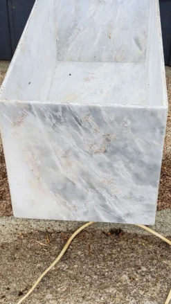 Lampe Georgia Jacob Ophélie et sa colonne en marbre