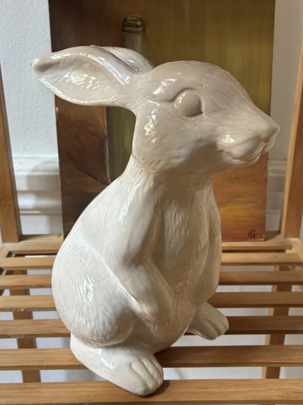 Lapin céramique ancien