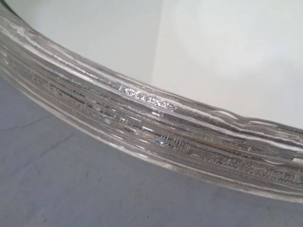 Large Acrylic Glass Mirror, 1970s