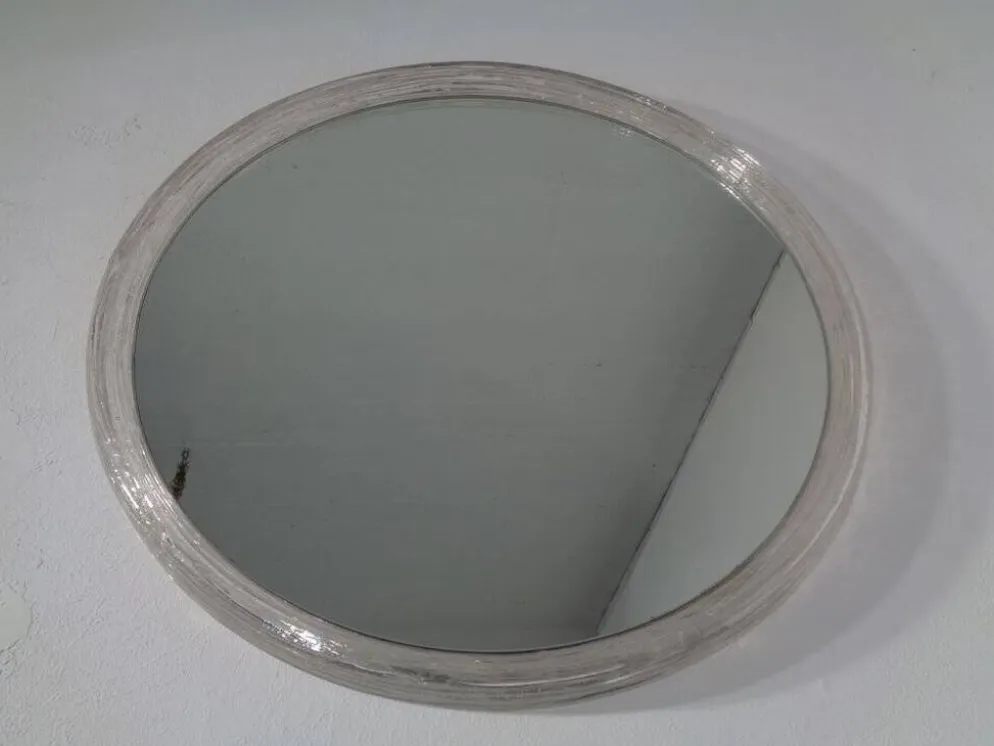 Large Acrylic Glass Mirror, 1970s