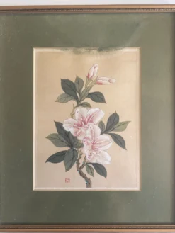 L'art japonais « kacho-ga » fleurs