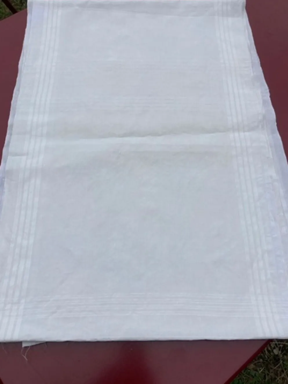 Lé de tissu en lin
