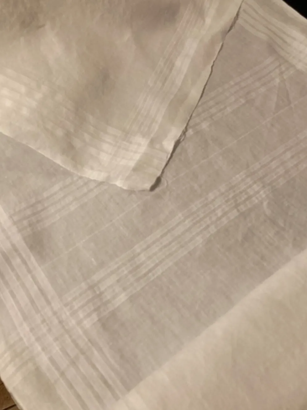 Lé de tissu en lin