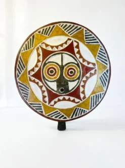 Le Pentacle Solaire — 5 masques muraux Ø40cm