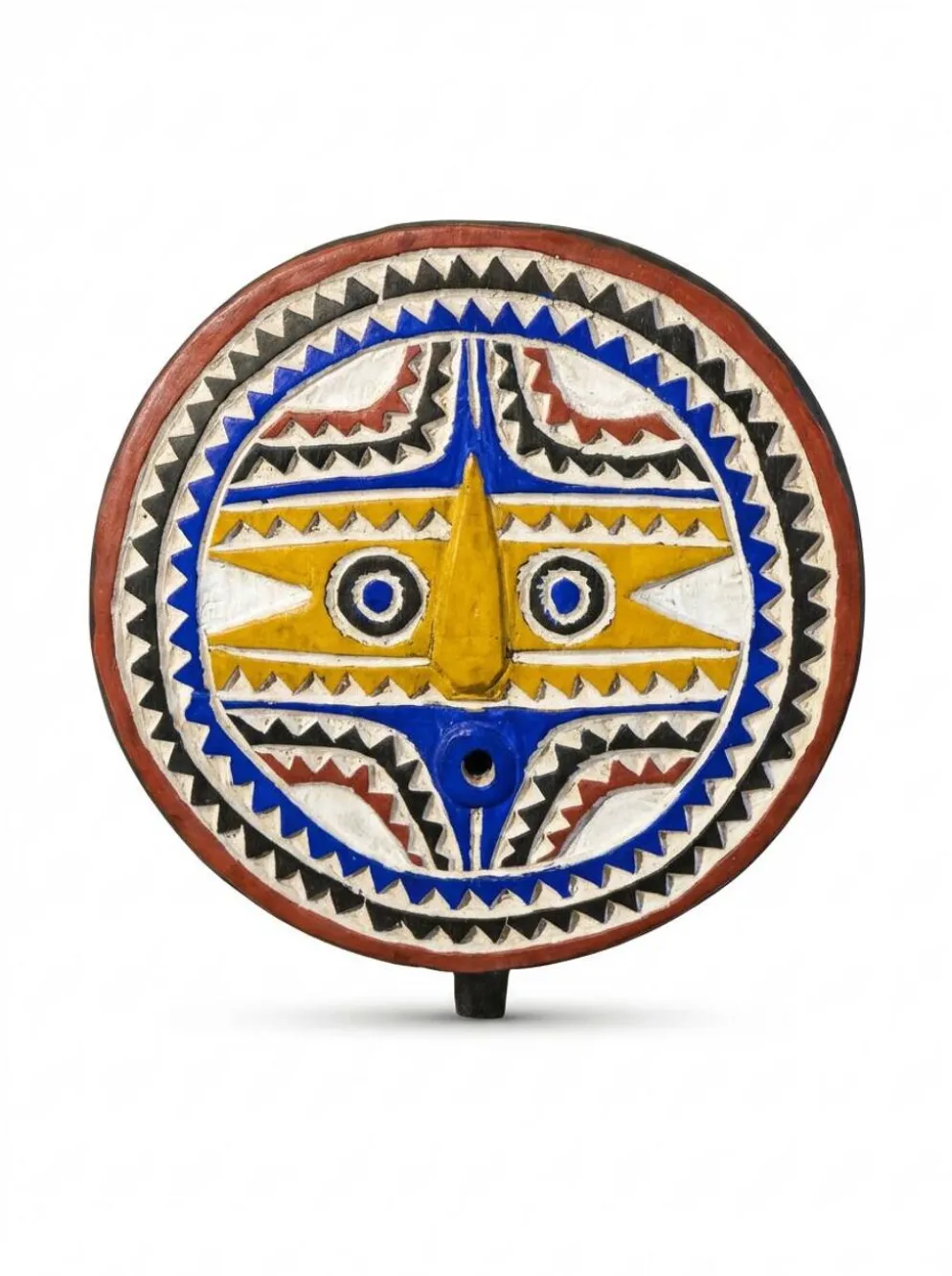 Le Pentacle Solaire — 5 masques muraux Ø40cm