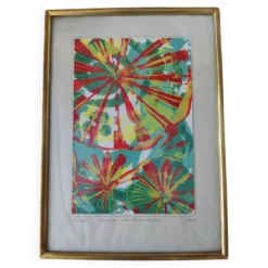 Lithographie de Janko Mihailovic numérotée signée, 1970