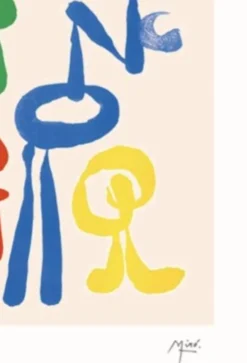 Lithographie de Joan Miro