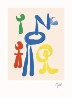 Lithographie de Joan Miro