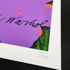 Lithographie Édition Limitée "Fleurs" par Andy Warhol par CMOA - Après - COA