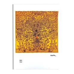 Lithographie en édition limitée de Keith Haring des années 1990