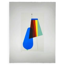 Lithographie en édition limitée de Man Ray, années 1970. Signée par l'auteur et numérotée au crayon.