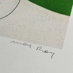 Lithographie en édition limitée de Man Ray des années 1970.