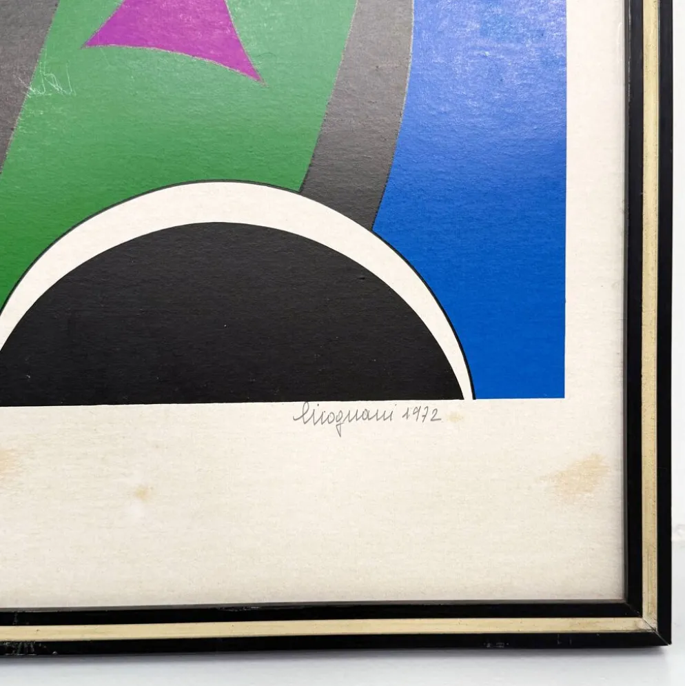 Lithographie “Natività" de Corrado Cicognani, 1970