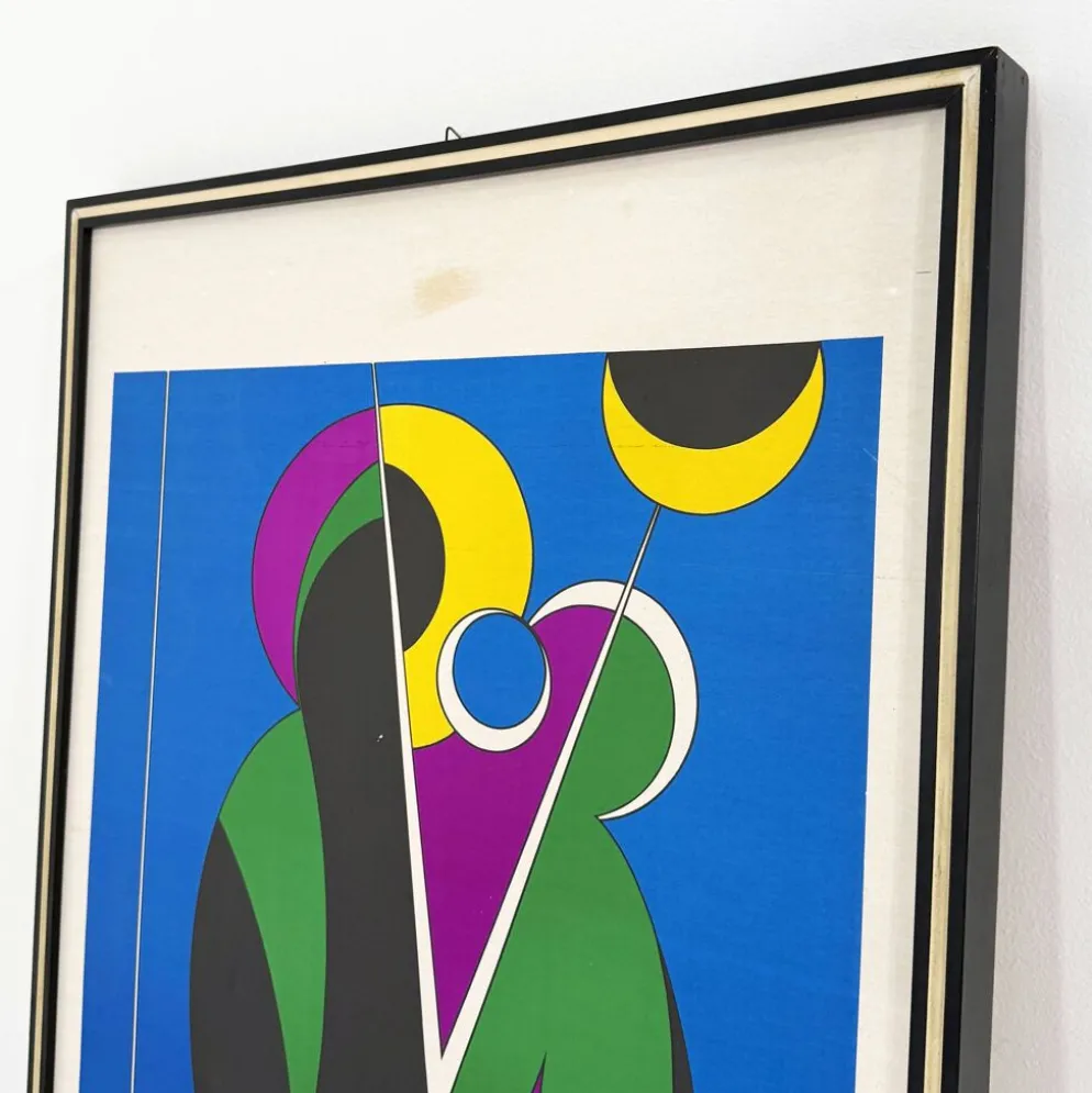 Lithographie “Natività" de Corrado Cicognani, 1970