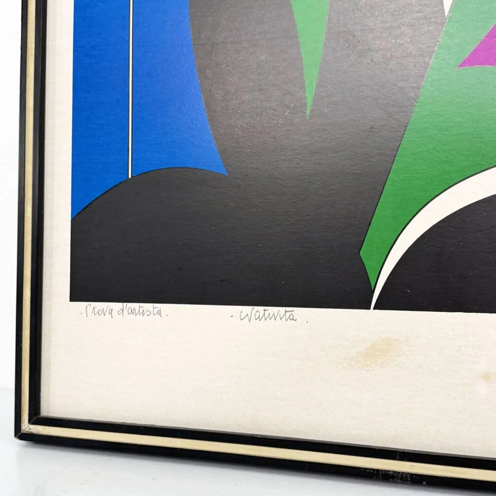 Lithographie “Natività" de Corrado Cicognani, 1970