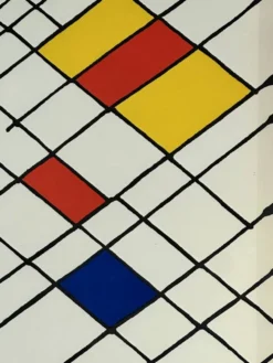 Lithographie originale « Damier » Alexander Calder - Derrière le Miroir n°1