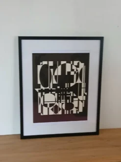 Lithographie Victor Vasarely d'après l'œuvre Anadyr, 1956