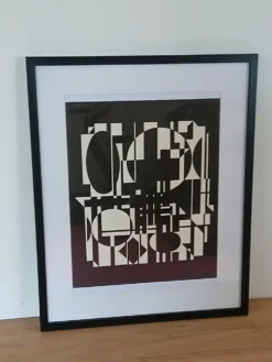 Lithographie Victor Vasarely d'après l'œuvre Anadyr, 1956
