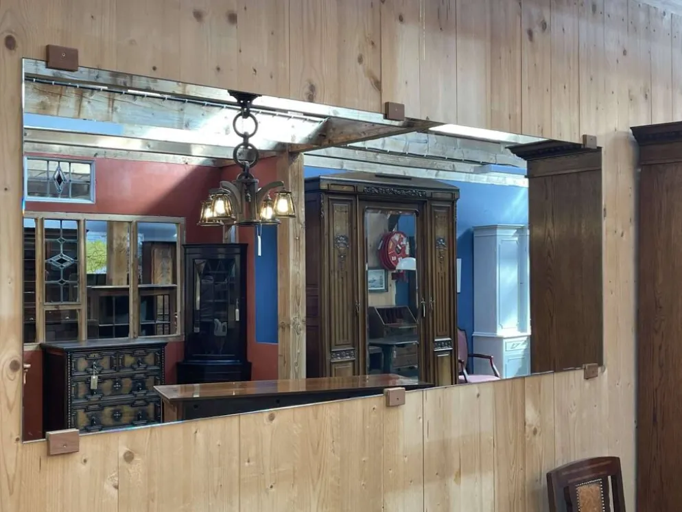 Long miroir moderne