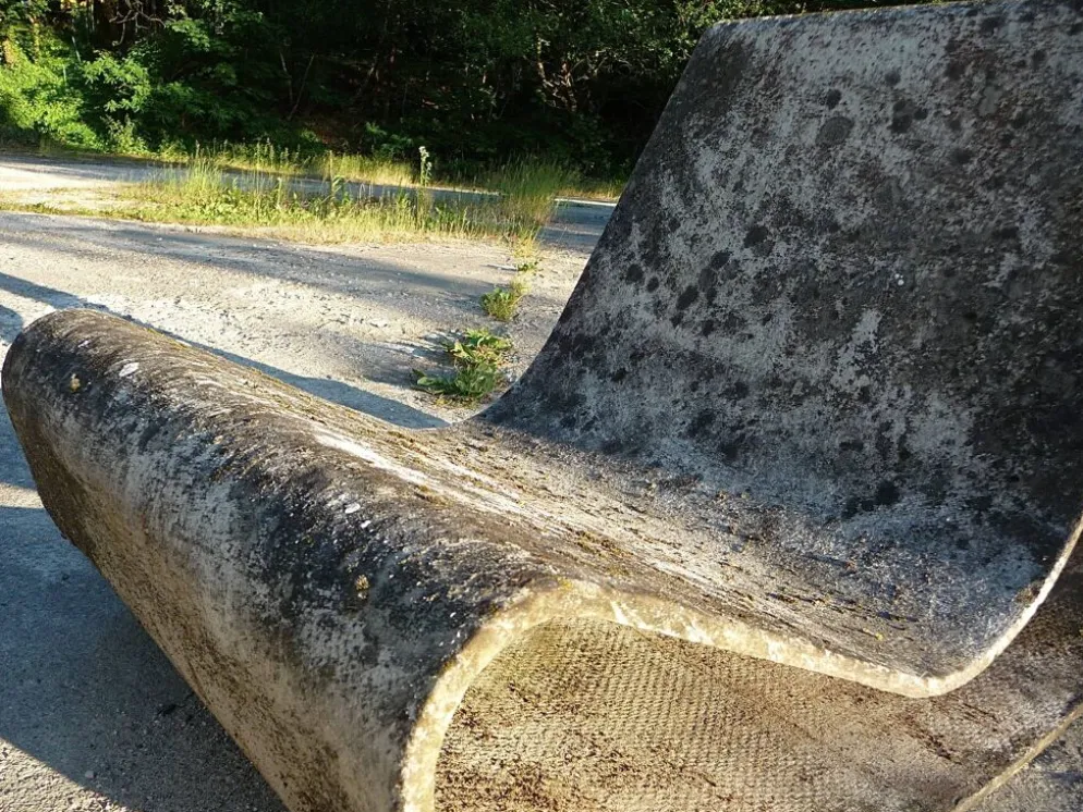 Lot de 2 chaises à bascule Loop Garden, édition originale, par Willy Guhl pour Eternit AG, Suisse, années 1950