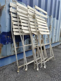 Lot de 4 chaises de jardin
