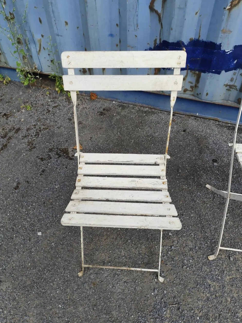 Lot de 4 chaises de jardin