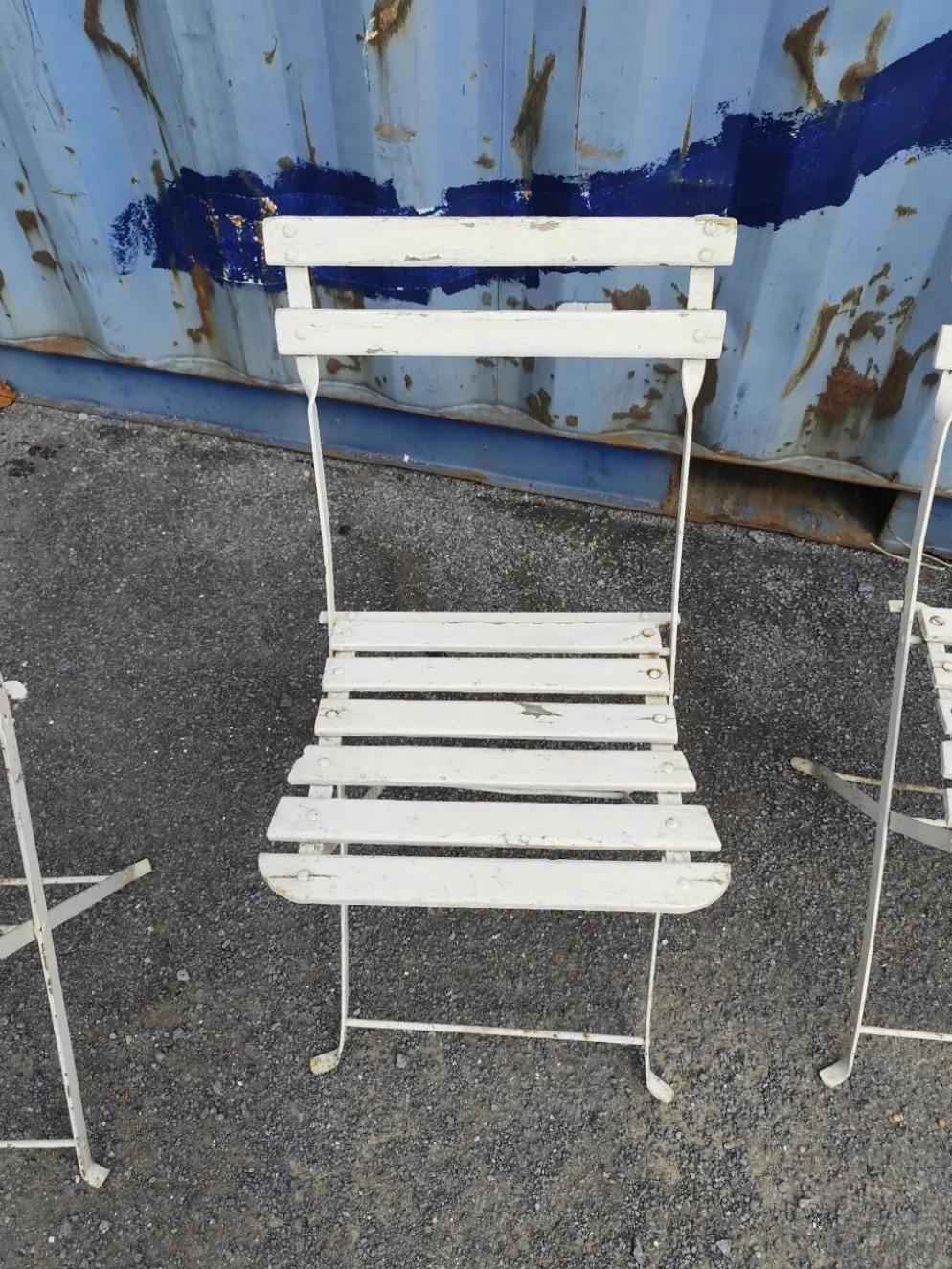 Lot de 4 chaises de jardin