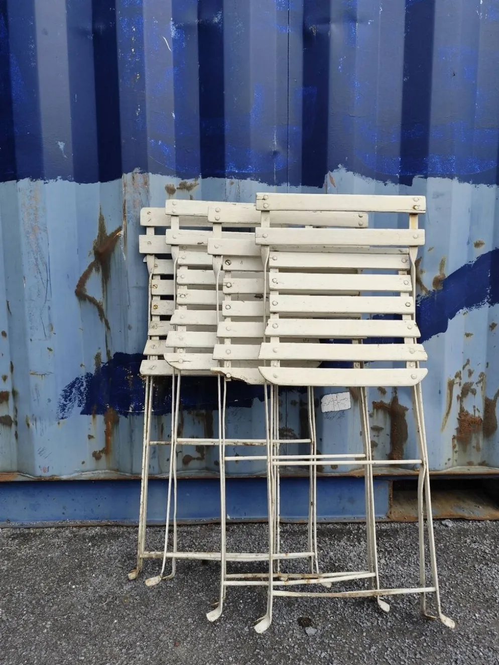 Lot de 4 chaises de jardin