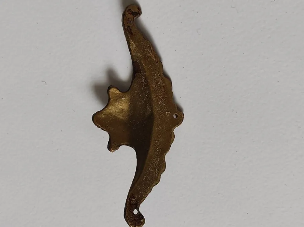 Lot de deux poignées en bronze