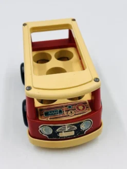 Lot de 4 jouets en bois Fisher-price années 60