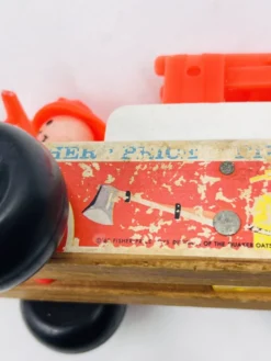 Lot de 4 jouets en bois Fisher-price années 60
