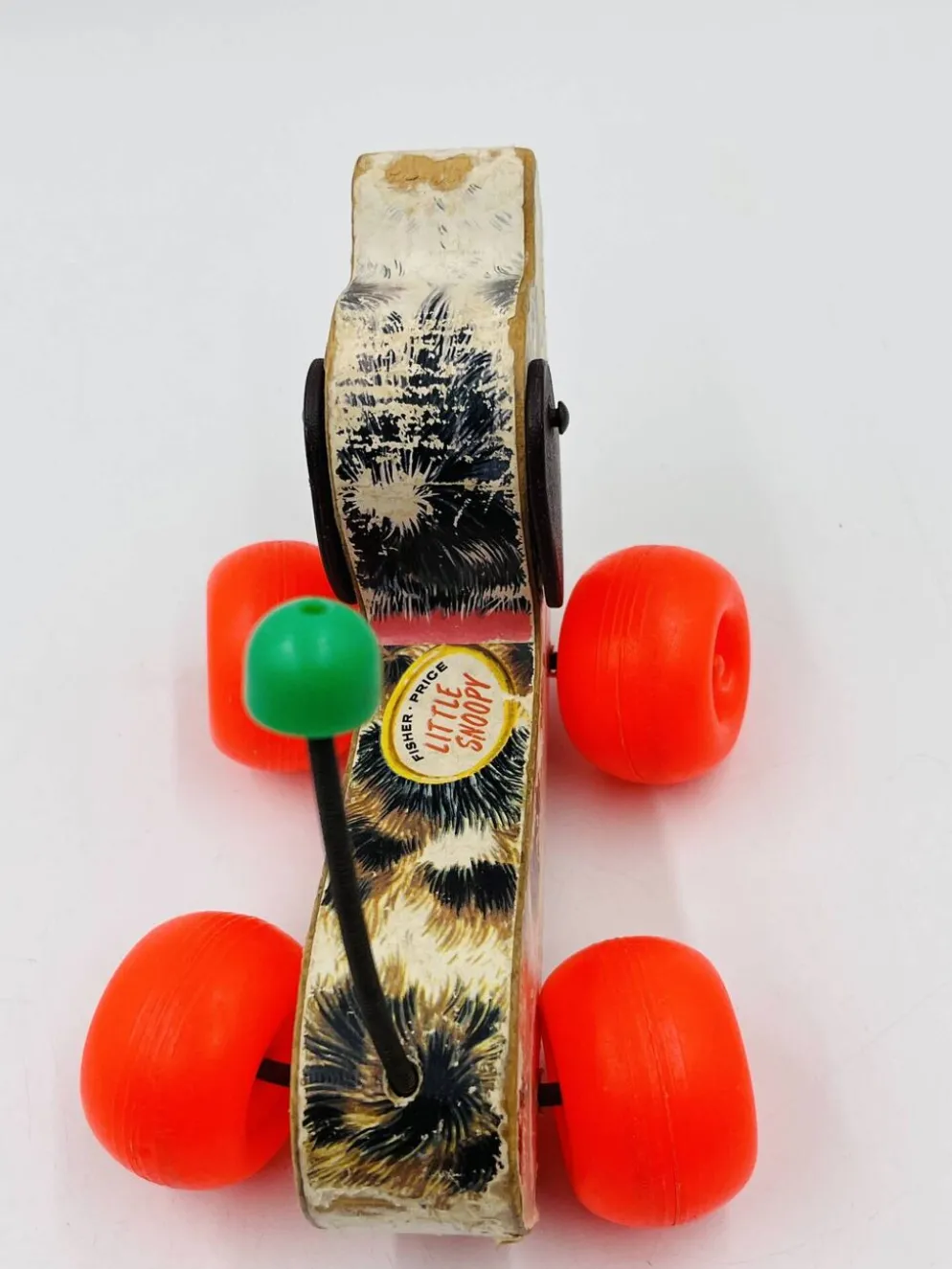 Lot de 4 jouets en bois Fisher-price années 60