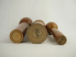 Lot de 3 poupées kokeshi (taille moyenne)