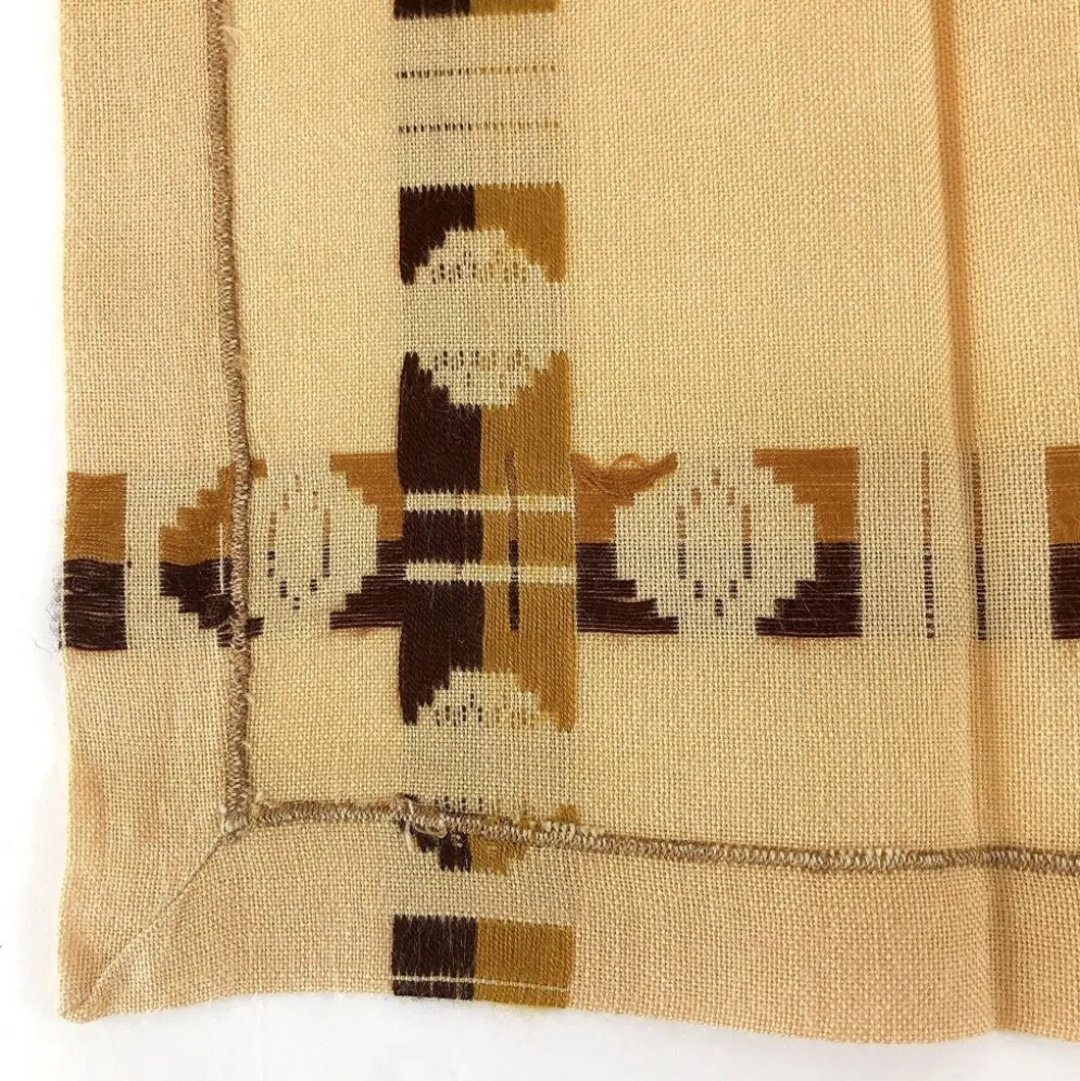 Lot de 6 serviettes de table vintage années 60/70