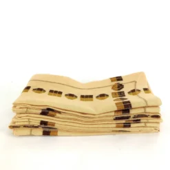 Lot de 6 serviettes de table vintage années 60/70