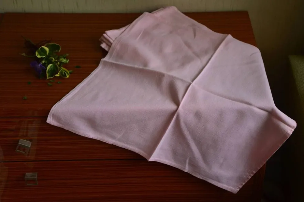 Lot de 4 serviettes rose