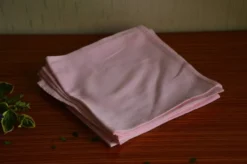 Lot de 4 serviettes rose