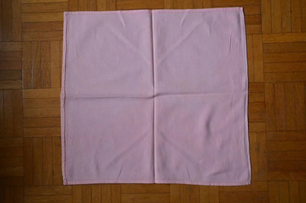 Lot de 4 serviettes rose