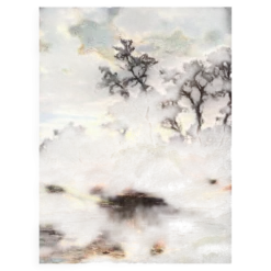 Louis Marius Gueit 1877-1956 L'aube dans les Landes signé Hsp 42 x 53cm