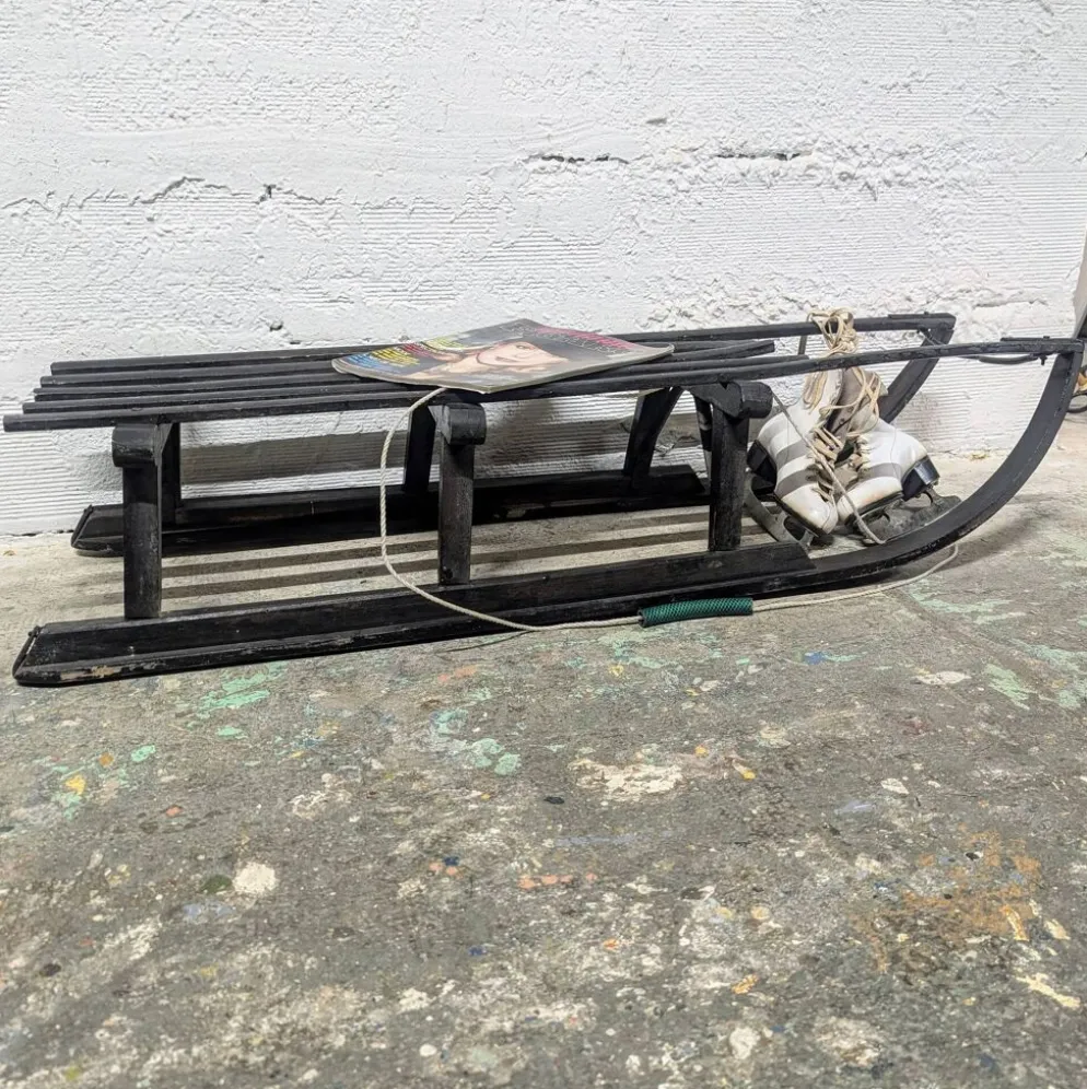 Luge en bois