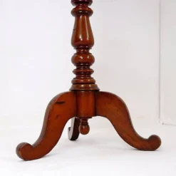 Mahogany Psyche barber mirror - Turned Wood 19th century