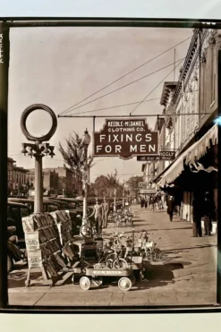 Main Street, Selma, Alabama 1935 – Un instant d'Amérique éternel